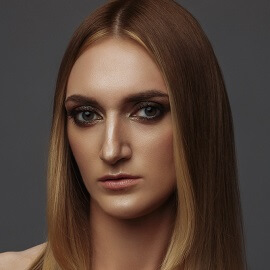 dizainvolos.ru дизайн волос - женская модельная креативная стрижка на прямые длинные волосы, блондинка шатуш балаяж